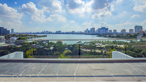 Brandnew with lakeview 03 bedroom apartment for rent in Tay Ho West lake