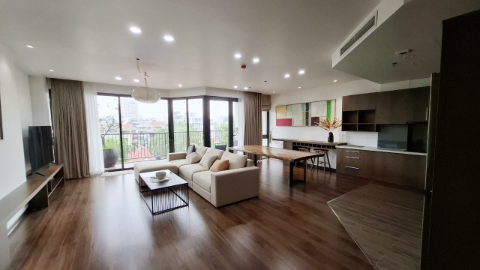 Brandnew with modern design 03 bedroom apartment for rent in Tay Ho