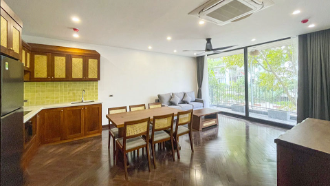 Brandnew with big balcony two bedroom apartment for rent in Tay Ho West lake