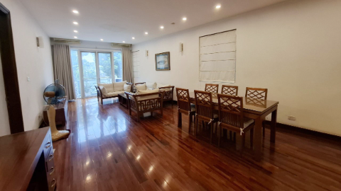 Lakeview with balcony 02 bedroom apartment for rent in Truc Bach, Ba Dinh