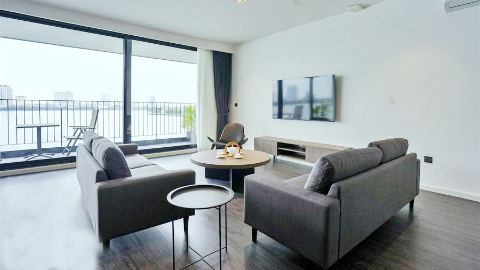 Lakeview with modern style 03 bedroom apartment for rent in Tay Ho West lake