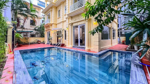 Brandnew with swimming pool 05 bedroom villa for rent in Tay Ho West lake