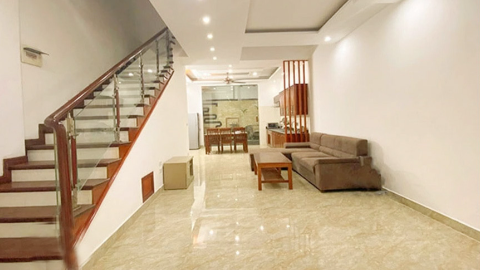 Big terrace with 05 bedroom house for rent in Tay Ho