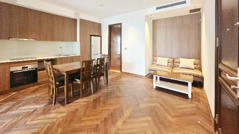 Renovated with balocony 03 bedroom apartment for rent in Tay Ho West lake
