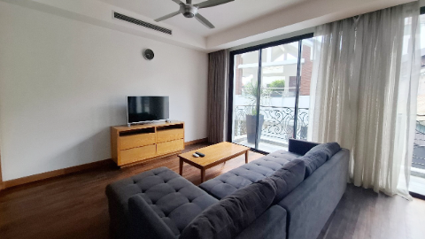 Renovated with balocony 03 bedroom apartment for rent in Tay Ho West lake