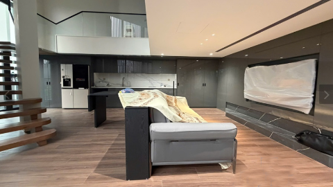 Modern with duplex style 03 bedroom apartment for rent in Long Bien near French School