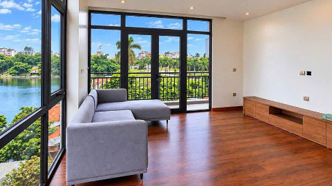 Brandnew with lakeview 02 bedroom apartment for rent in Tay Ho West lake