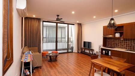 Modern one bedroom apartment for rent in west lake, Hanoi