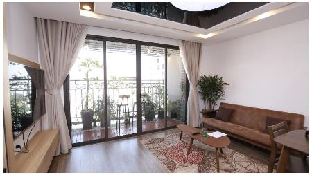 Stunning two bedroom apartment for rent at Dleroi solei project