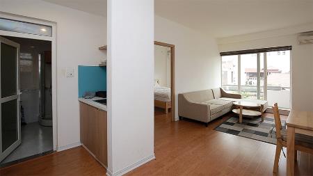 Convenient 01 bedroom apartment for rent in To Ngoc Van, balcony & car access