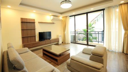 Spacious two bedrooms apartment for rent in To Ngoc Van, balcony