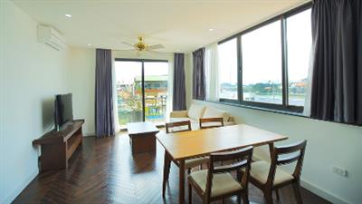Beautiful  01 bedroom apartment for rent in Tu Hoa street Tay Ho