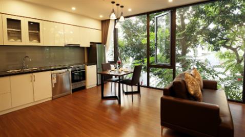 Delightful 01 bedroom apartment for rent in Tu Hoa, green view