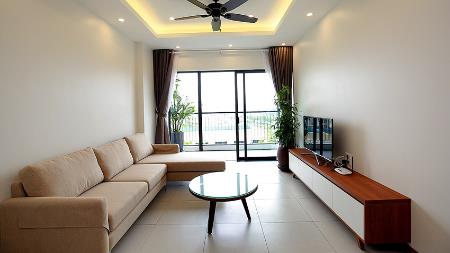 Open view 02 + bedroom apartment for rent near Water Park Ho Tay
