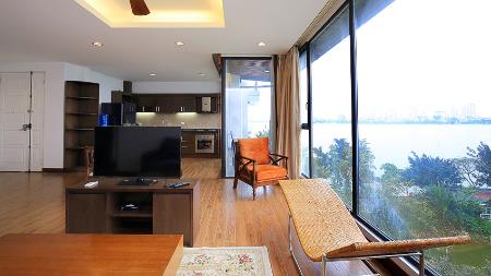 Lakeview 02 bedroom apartment in Quang Khanh, Tay Ho for rent