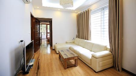 Bright 02 bedroom apartment with balcony in Dang Thai Mai, Tay Ho, Ha Noi