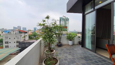 Striking 02 bedroom apartment in Hoan Kiem, big balcony