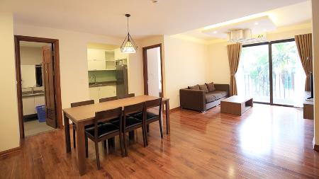 Peaceful 02 bedrooms apartment for rent in Tay Ho, balcony