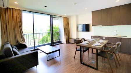Good view & modern style 01 bedroom apartment for rent in Tay Ho
