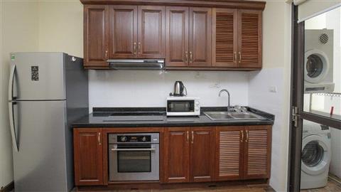 Kitchen with built in oven